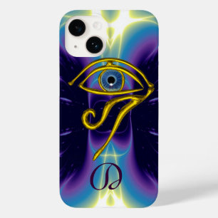 BLUE TALISMAN MONOGRAM  Violet Purple White Case-Mate iPhone 14 Case