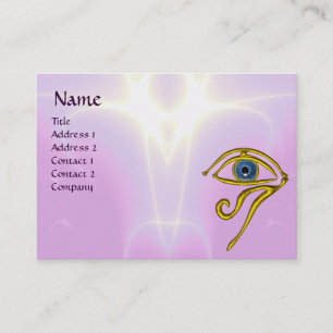 BLUE TALISMAN, purple violet white pink Business Card