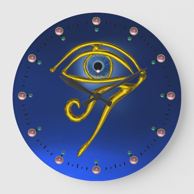 BLUE TALISMAN , Sapphire Large Clock (Front)