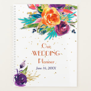 Blue Tangerine Floral Wedding Planner