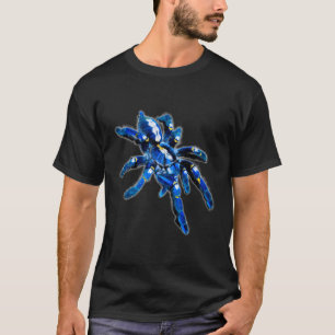 Blue Tarantula Spider Poecilotheria Long Sleeve Sh T-Shirt