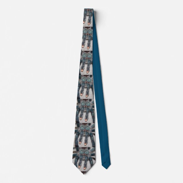 blue tarantula tie (Front)