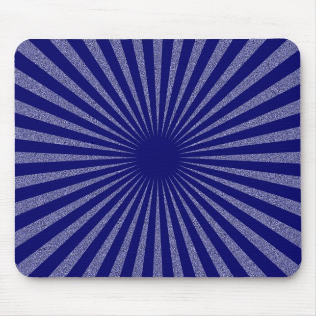 Blue Target - Mouse Mat (Front)