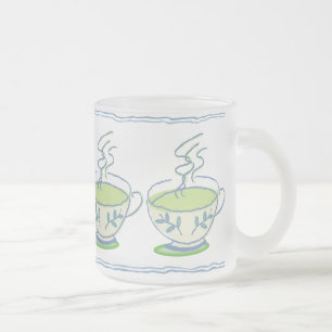 Blue Tea Set Mug