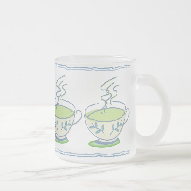 Blue Tea Set Mug (Right)