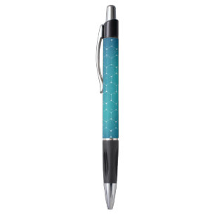 Blue Teal DNA Pattern