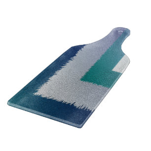blue teal grey ex pastel cutting board