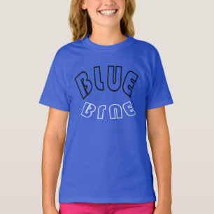 Blue Team Cheer stand ,leading Squad - sport Day T-Shirt
