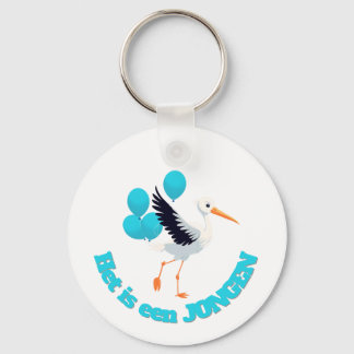 Blue Team - Gender Reveal Design Key Ring