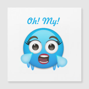Blue Tears of Joy: The Overwhelmed Emoji