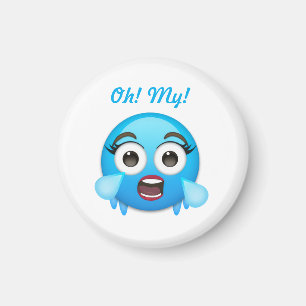 Blue Tears of Joy: The Overwhelmed Emoji Magnet
