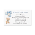 Blue Teddy Bear Books for Baby