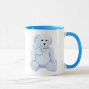 Blue Teddy Bear Mug