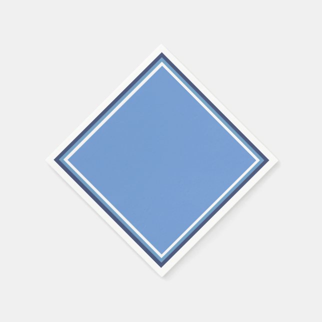 Blue Tentu Napkin (Corner)