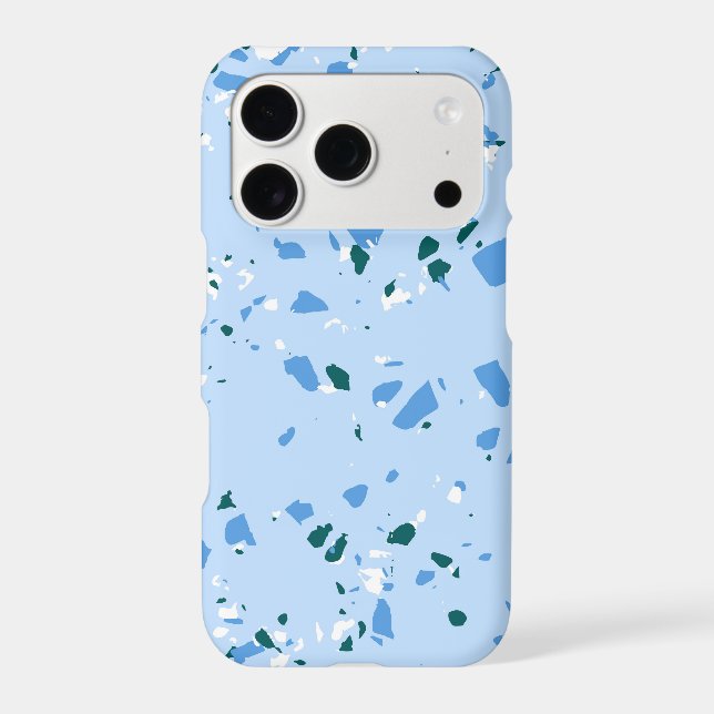 Blue Terrazzo Pattern (Back)