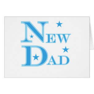 Blue Text New Dad