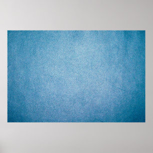 Blue textile poster