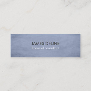Blue Textured Consultant Business Card