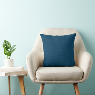 Blue Textured Pattern Cushion