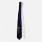 Blue Thin Vertical Line on Black Dad