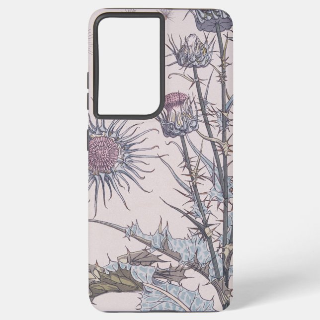 Blue Thistle Samsung Galaxy S21+ Case (Back)