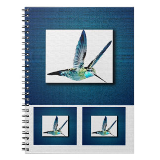 Blue Throated Hummingbird Notebook