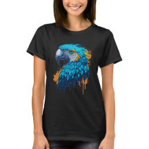 Blue throated Macaw Design