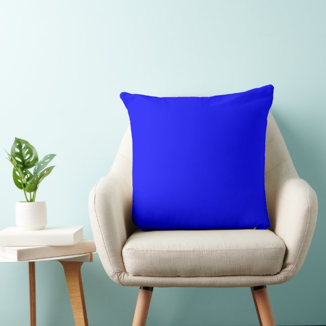 Blue Throw Pillows (Chair)