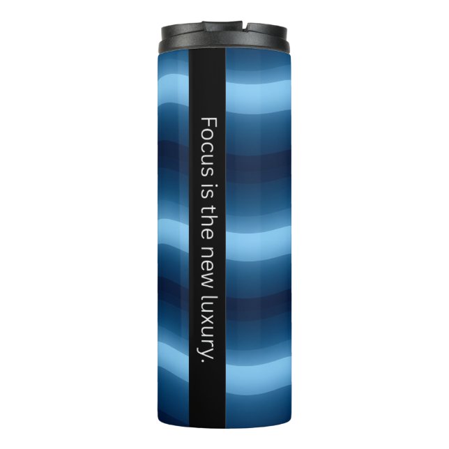 Blue Tide Thermal Tumbler (Back)