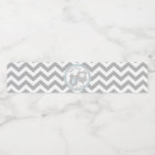 Blue Tie Bow-tie Chevron Twin Boys Baby Shower