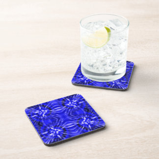 Blue Tie Dye Coaster Set