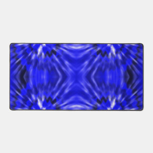 Blue Tie Dye Desk Mat