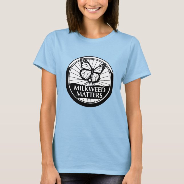 Blue Tie-Dye with BW Logo T-Shirt (Front)