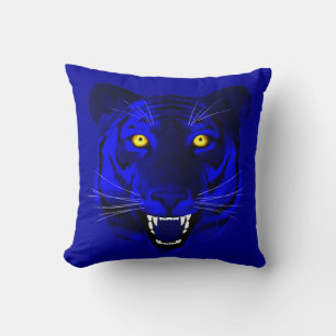 Blue Tiger Cushion