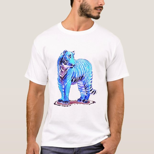 Blue Tiger T-Shirt (Front)