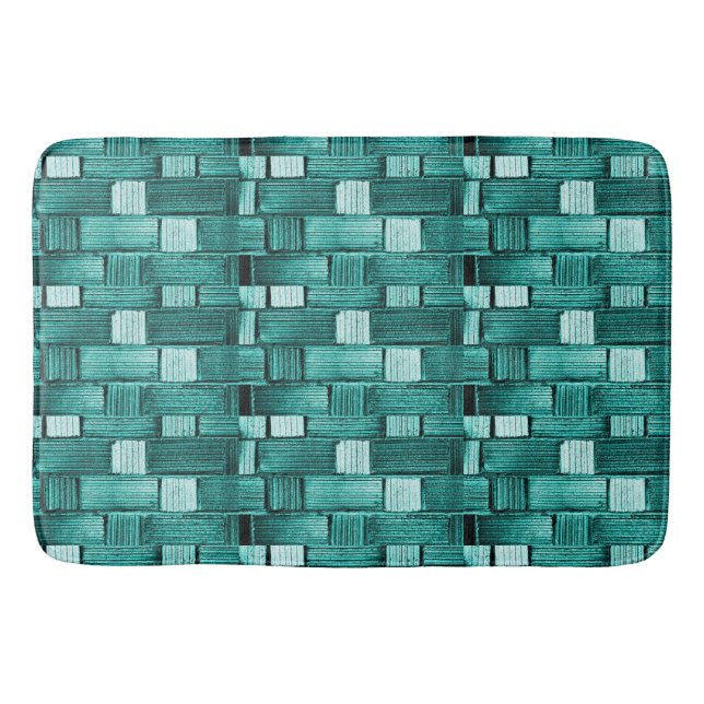 Blue Tile Bathmat (Front)