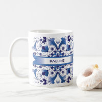 Blue Tile Mug