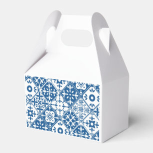 Blue Tile Santorini Greek/ Spanish themed party Favour Box
