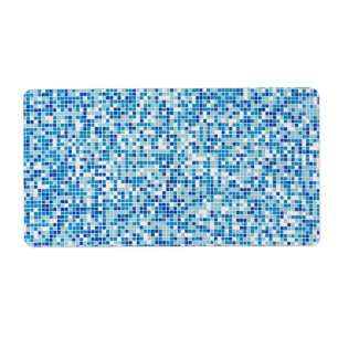 Blue tiles background