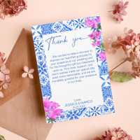 Blue Tiles Bougainvillea elegant