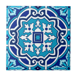 Blue tiles,Mediterranean tiles,majolica    Tile