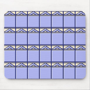 Blue Tiles Mouse Mat