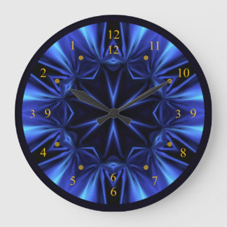 Blue Time Warp V1 ~ Time Machine ~ Large Clock