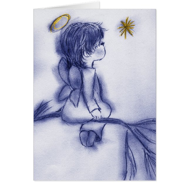 blue tint angel wishing (Front)