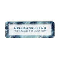 Blue tint marble texture