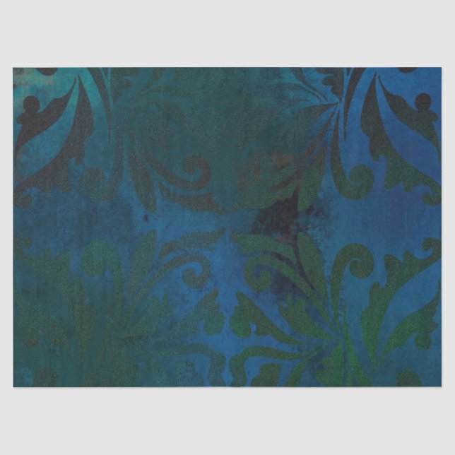 blue tissue paper (Front)