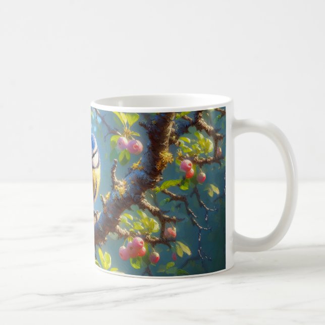 Blue Tit 1 Coffee Mug (Right)