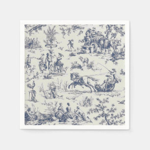 Blue Toile Napkin