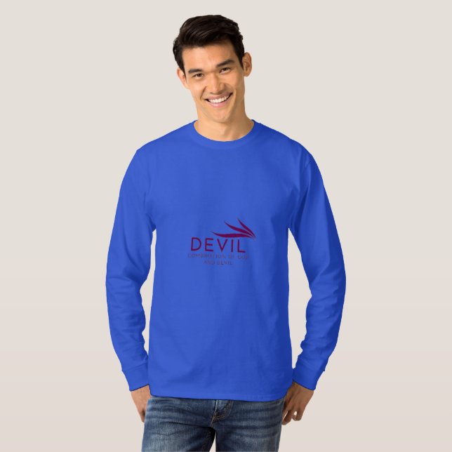 Blue Tommy Hilfiger t-shirt (Front Full)