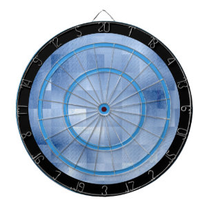 Blue Tones in a Square Pattern Regulation Dartboard